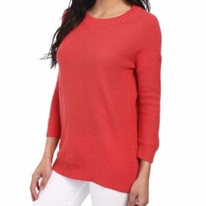 New Soft Joie Ranger Sweater Red Wool Blend Crew